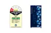 LG 180L Single Door Refrigerator, Anti-Bacterial Gasket, Blue Jasmine Finish, 1 Star GL-B181OBJB