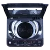 Croma 8 kg 5 Star Fully Automatic Top Load Washing Machine ( In-built Heater, Pure Black)